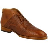 Rehab - Adriano - Geklede Schoen - Cognac - Leer - Krokodillenprint