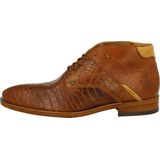Rehab - Adriano - Geklede Schoen - Cognac - Leer - Krokodillenprint