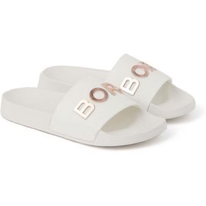 Björn Borg Slippers - Maat 37 - Vrouwen - Wit - Rosé goud