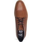 Gaastra - Heren Nette schoenen Murray Mid Lea M Cognac - Bruin - Maat 41