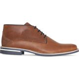 Gaastra - Heren Nette schoenen Murray Mid Lea M Cognac - Bruin - Maat 41