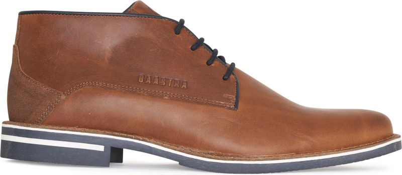 Gaastra - Heren Nette schoenen Murray Mid Lea M Cognac - Bruin