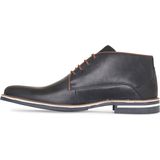 Gaastra - Heren Nette schoenen Murray Mid Lea M Navy - Blauw - Maat 40
