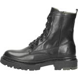 Dr Martens SINCLAIR BLACK MILLED NAPPA - Volwassenen VeterlaarzenHalf-hoge schoenen - Kleur: Zwart