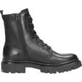Dr Martens SINCLAIR BLACK MILLED NAPPA - Volwassenen VeterlaarzenHalf-hoge schoenen - Kleur: Zwart