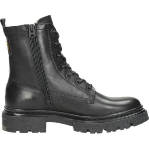 Dr Martens SINCLAIR BLACK MILLED NAPPA - Volwassenen VeterlaarzenHalf-hoge schoenen - Kleur: Zwart