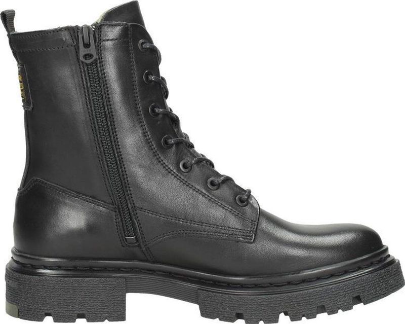 Dr Martens SINCLAIR BLACK MILLED NAPPA - Volwassenen VeterlaarzenHalf-hoge schoenen - Kleur: Zwart