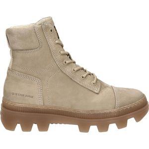 G-Star Raw Noxer Hgh Nub W Veterboots - Laarzen Met Veters - Dames - Camel - Maat 41