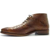 Rehab - Barry Croco - Nette Schoenen - Brown - Leer - Krokodillen Patroon