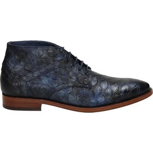 Rehab Barry Scales heren nette schoen - Blauw - Maat 45