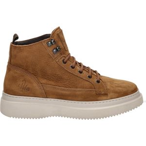 Rehab - Morris - Veterboot - Cognac - Nubuck Leer - Gerecycled Rubber