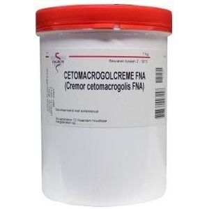 Fagron Cetomacrogol creme 20% vaseline 1 kg