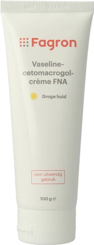 Fagron Vaseline Cetomacrogolcreme FNA Tube 100 gram
