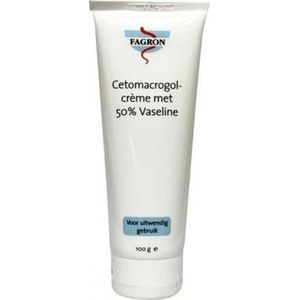 Fagron - Cetomacrogol creme 50% vaseline - 100g