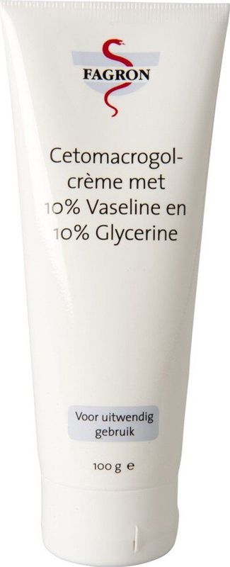 Fagron - Cetomacrogol Crème - 10% Vaseline & Glycerine - 100 gr