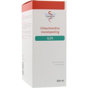 Fagron - Chloorhexidine Mondspoeling - 0.2% - 500ml - Chloorhexidine