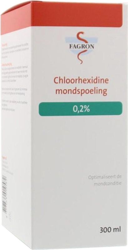 Fagron - Chloorhexidine Mondspoeling - 0.2% - 500ml - Chloorhexidine