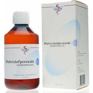 Fagron - Waterstofperoxide Mondspoeling 3% - 500ml - Vloeistof