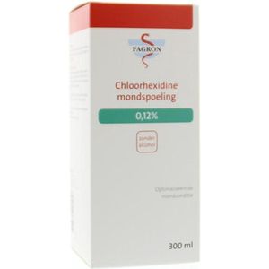 Fagron Chloorhexidine mondspoeling 0.12% (300ml)