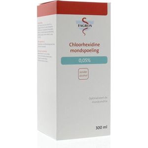 Fagron - Chloorhexidine Mondspoeling - 0.05% - 300 Milliliter