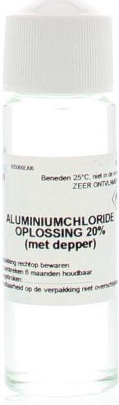 Fagron Aluminiumchloride oplossing 20% met depper 30 ml