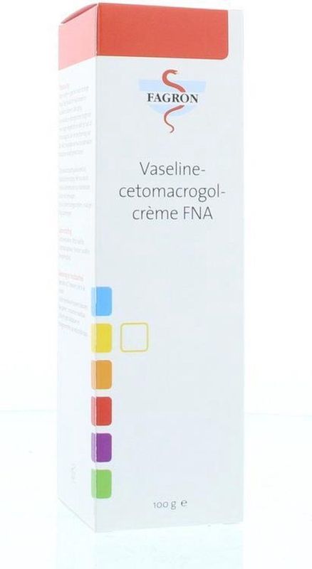 Fagron Vaselinecetomacrogol creme FNA met doos 100 gram
