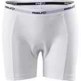 AGU - Undershort Essential - Fietsondergoed - Wit - 100% Polyester - Ademend - Sneldrogend - Antibacterieel