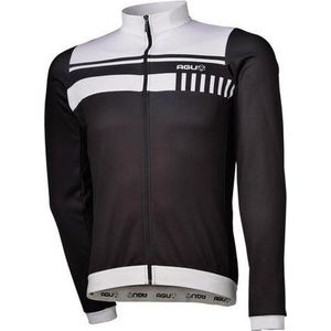 Agu - Naro LM - Fietsshirt - Zwart - Lange Mouwen - Heren