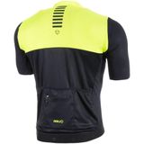 AGU Jersey SS Naro  Fietsshirt - Maat L  - Mannen - zwart/geel