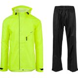 AGU Passat Regenpak Essential - Fluo Geel - XS - Dames & Heren - Waterdicht