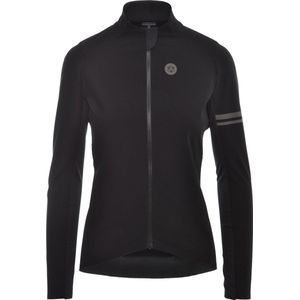 AGU Woven Fietsshirt Lange Mouwen Premium Dames - Zwart