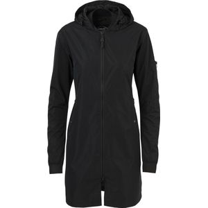 AGU Long Bomber Regenjas - Zwart - Polyester - Waterdicht en Ademend