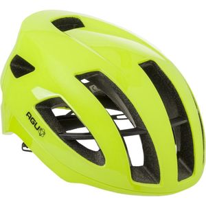 AGU Vigarous Fietshelm - Fluo Geel - S/M