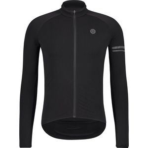 AGU Thermo Fietsshirt Lange Mouwen Essential Heren - Zwart