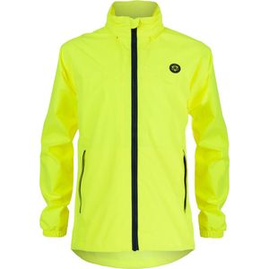 AGU - GO Kids Regenjas Essential - Fluo Geel - Polyester - Waterdicht