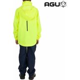 AGU - GO Kids Regenjas Essential - Fluo Geel - Polyester - Waterdicht