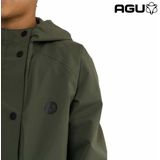 Regenjas AGU Go Kids Parka Army Green