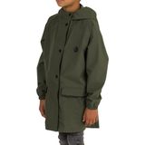 Regenjas AGU Go Kids Parka Army Green