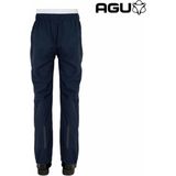 AGU GO Kids Regenbroek - Zwart - Polyester Pongee - Waterdicht & Ademend