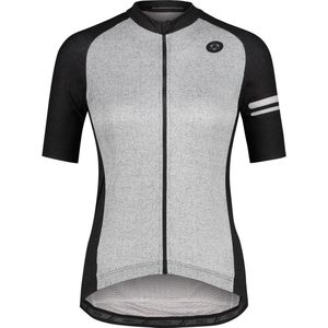 AGU Melange Fietsshirt Essential Dames - Zwart/Wit - S