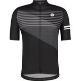 AGU Striped Fietsshirt Essential Heren - Zwart