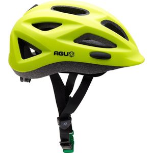 AGU GO Kids Fietshelm Kind - Kinderhelm Geel - Fietshelm One Size 48-54 CM - Voldoet aan EN1080 Keurmerk