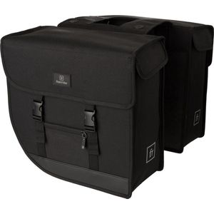 Fastrider Hybrid Large Dubbele Fietstas Zwart - 35L