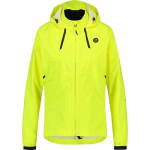 AGU Compact Regenjas Commuter - Neon Geel - Gerecycled Polyester