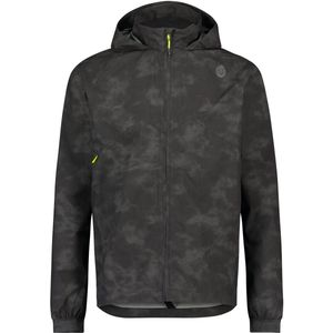 AGU Compact Regenjas Commuter - Zwart - Reflecterend - Gerecycled Polyester