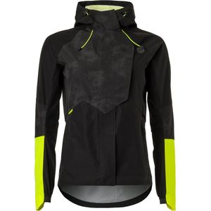 AGU - Tech Regenjas Commuter - Zwart - Gerecycled Polyester - Reflecterend