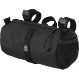 AGU Stuurtas Roll Bag, 1,5 l, fietstas voor fietspacking, waterafstotend, reflecterend, eenvoudige montage, 100% gerecycled polyester, zwart