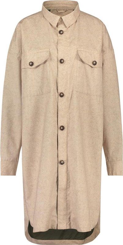 Oversized Rain Shirt - Groen - 83% Gerecycled Polyester - Fietsmode