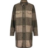 AGU - Oversized Rain Shirt - Groen - Gerecycled Polyester