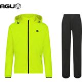AGU GO - Regenpak - Geel - Waterdicht - Ademend - Duurzaam